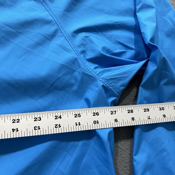 Peter Millar Windbreaker Mens 2XL Blue E4 Wind Performance 1/4 Zip Packable Golf - Picture 10 of 11